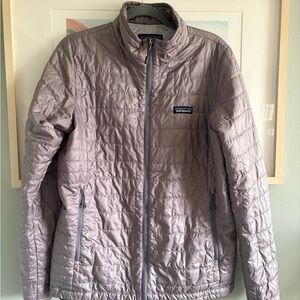 Patagonia Women's Light Lilac Puffer Jacket